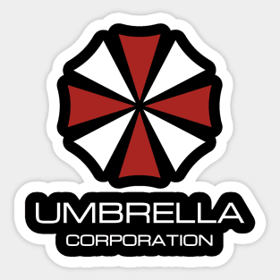 Resident Evil - Umbrella Corporation Logo Sticker